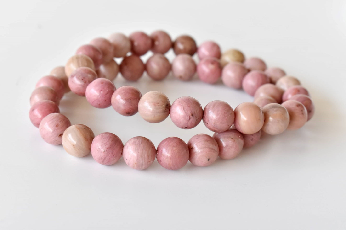 Rhodochrosite Gemstone Bracelet