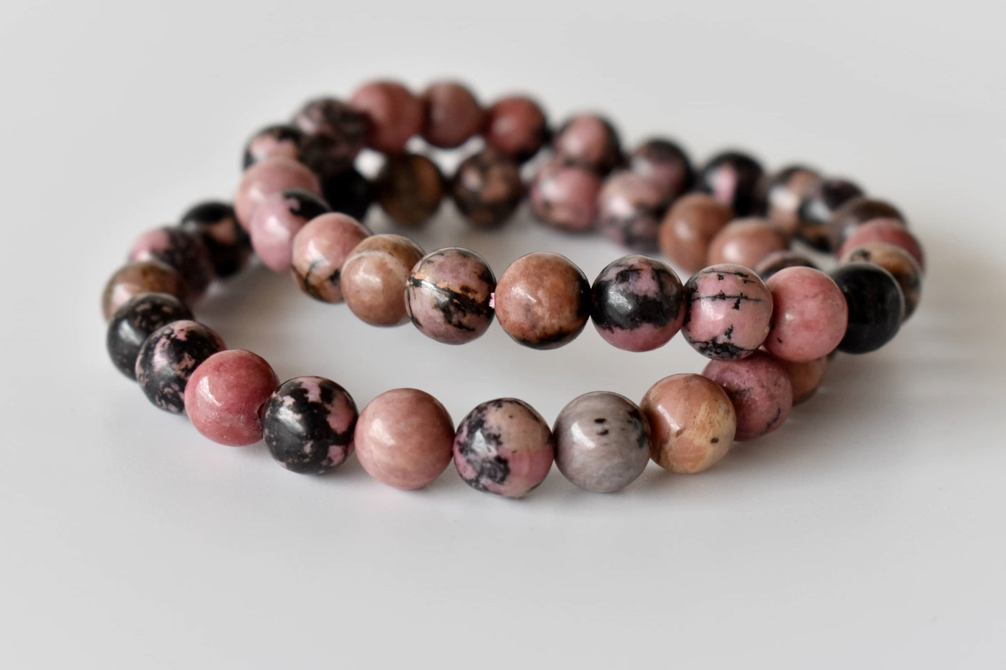 Rhodonite Gemstone Bracelet