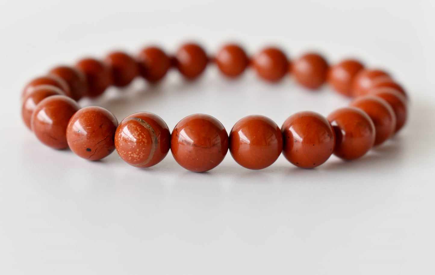 Red Jasper Gemstone Bracelet