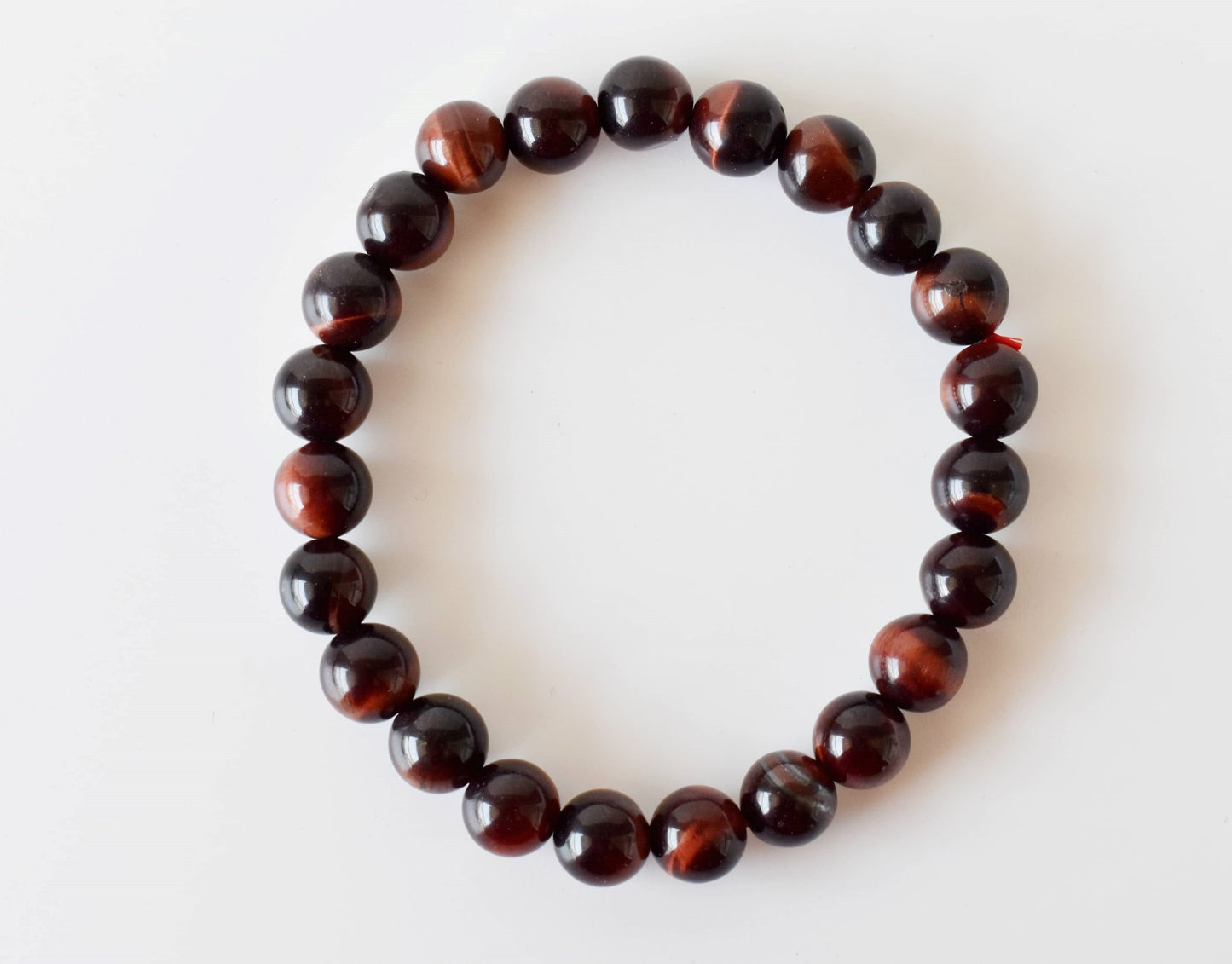 Red Tiger Eye Gemstone Bracelet