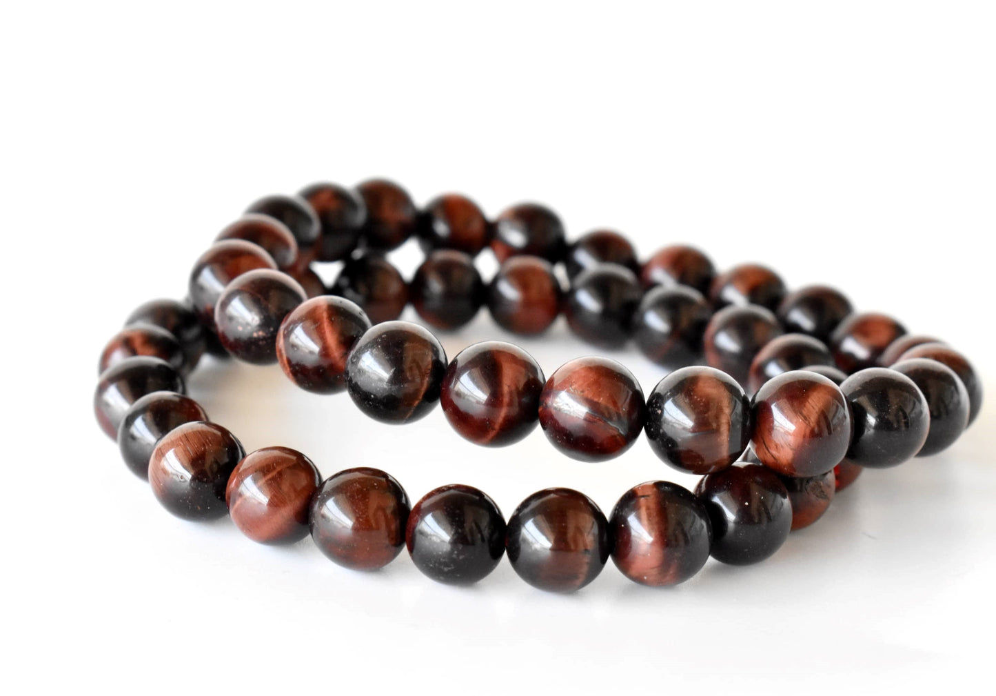 Red Tiger Eye Gemstone Bracelet
