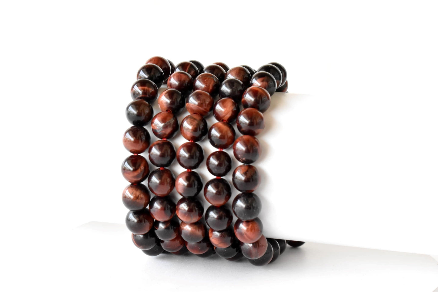 Red Tiger Eye Gemstone Bracelet