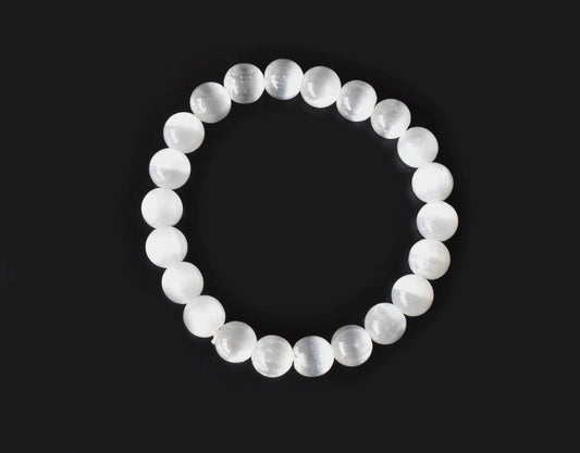 Selenite Gemstone Bracelet