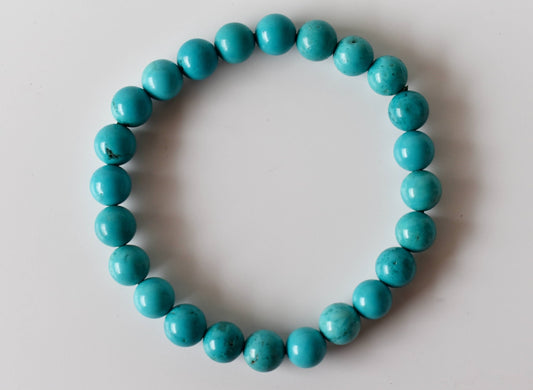 Turquoise Howlite Gemstone Bracelet