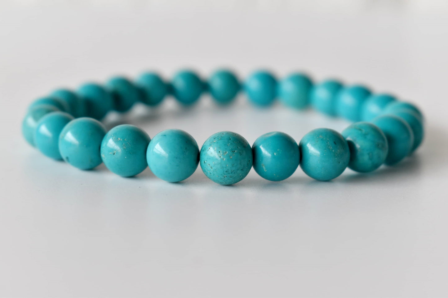 Turquoise Howlite Gemstone Bracelet
