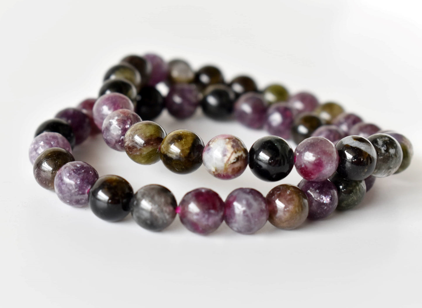 Watermelon Tourmaline Gemstone Bracelet