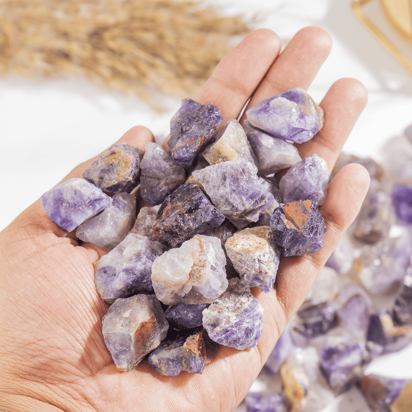 1Kg Amethyst Rough Stones
