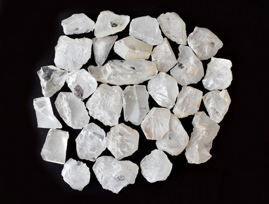 1Kg Crystal Quartz Rough Stones