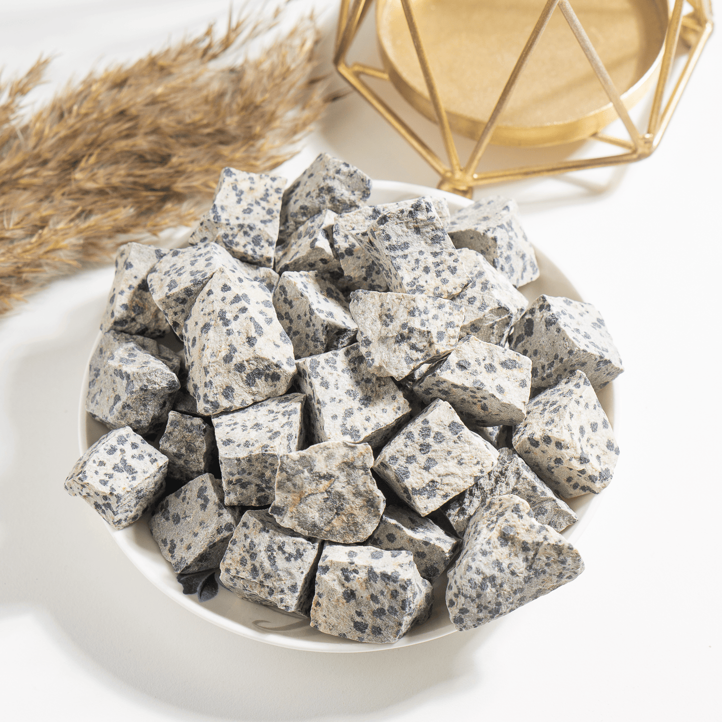 1Kg Dalmatian Jasper Rough Stones