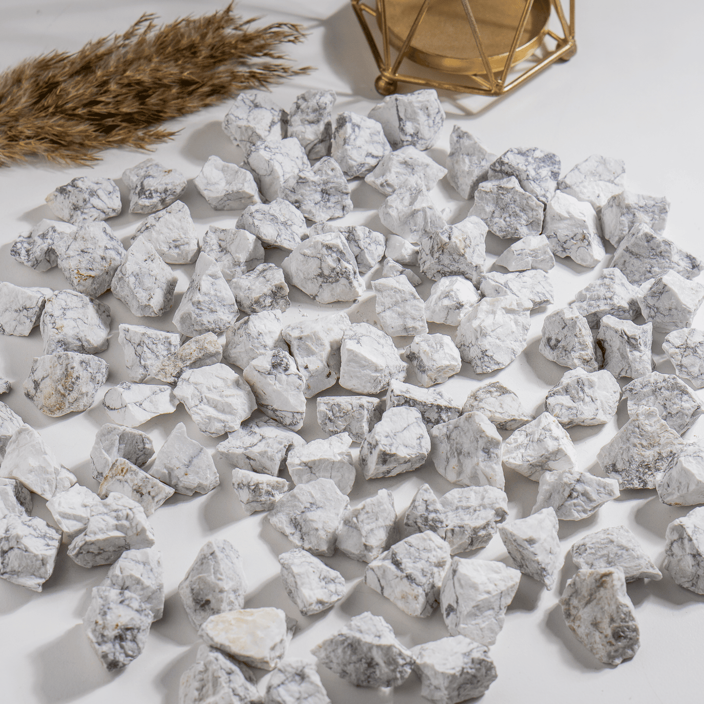 1Kg Howlite Rough Stones