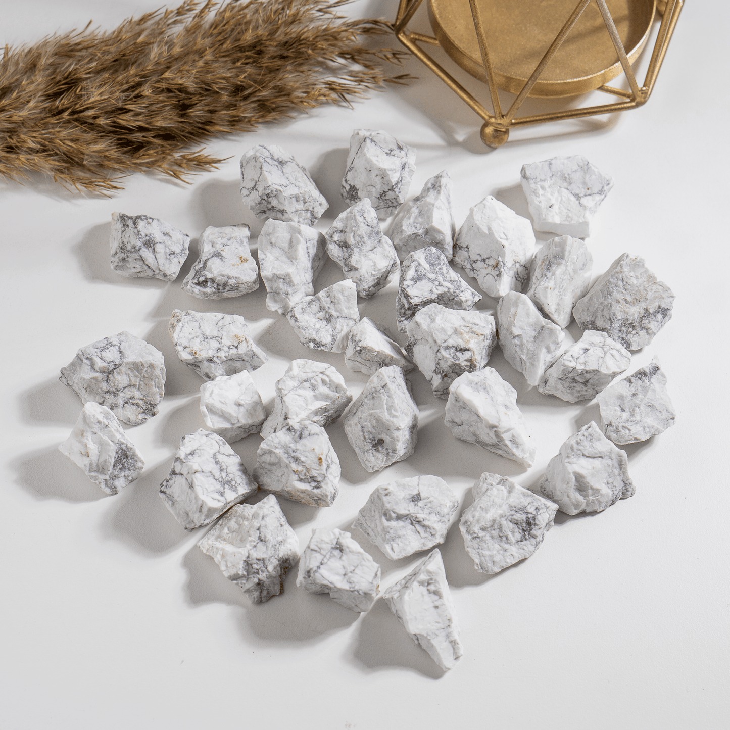 1Kg Howlite Rough Stones