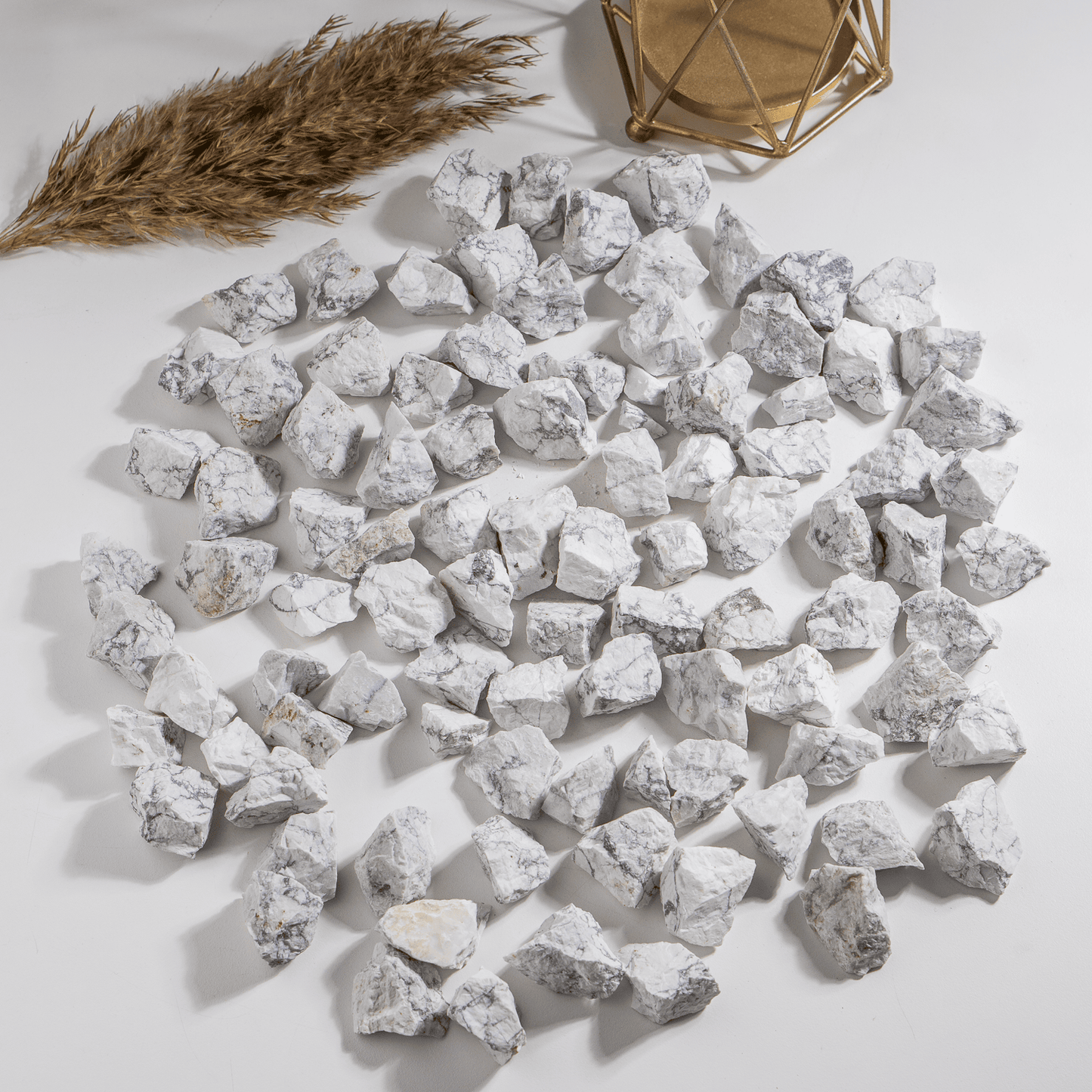 1Kg Howlite Rough Stones