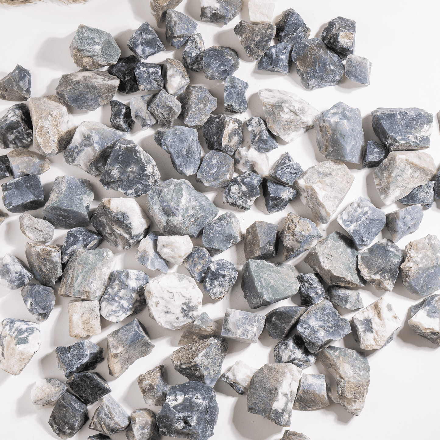 1Kg Moss Agate Rough Stones