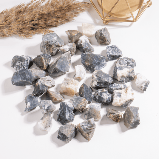 1Kg Moss Agate Rough Stones
