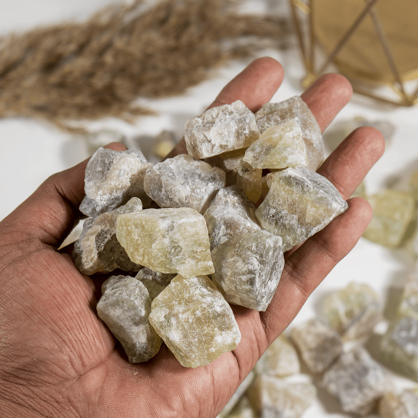 1Kg Multi Fluorite Rough Stones