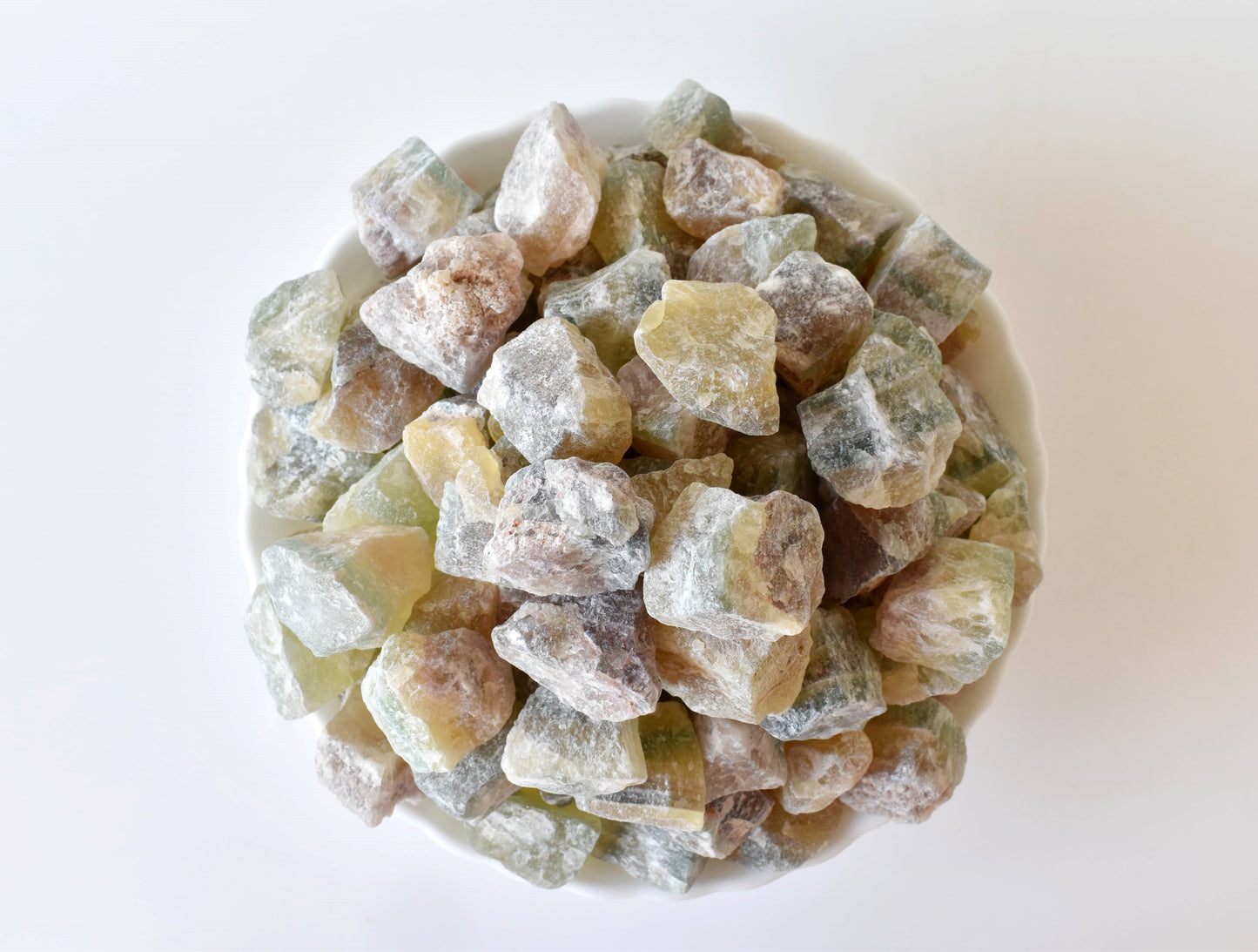 1Kg Multi Fluorite Rough Stones