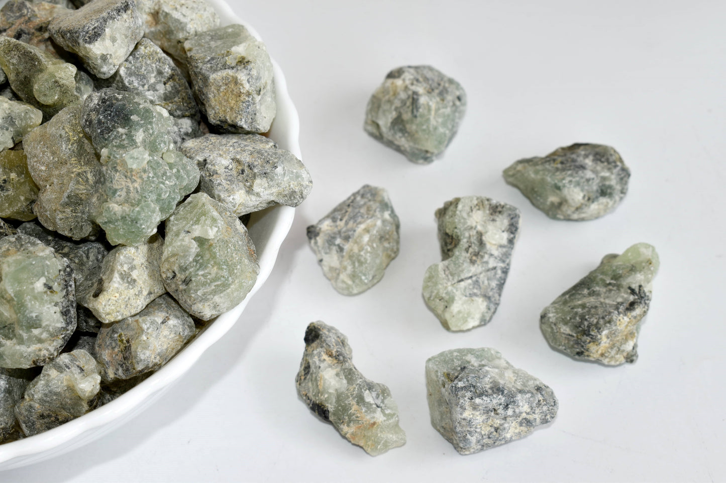 1Kg Phrenite Rough Stones