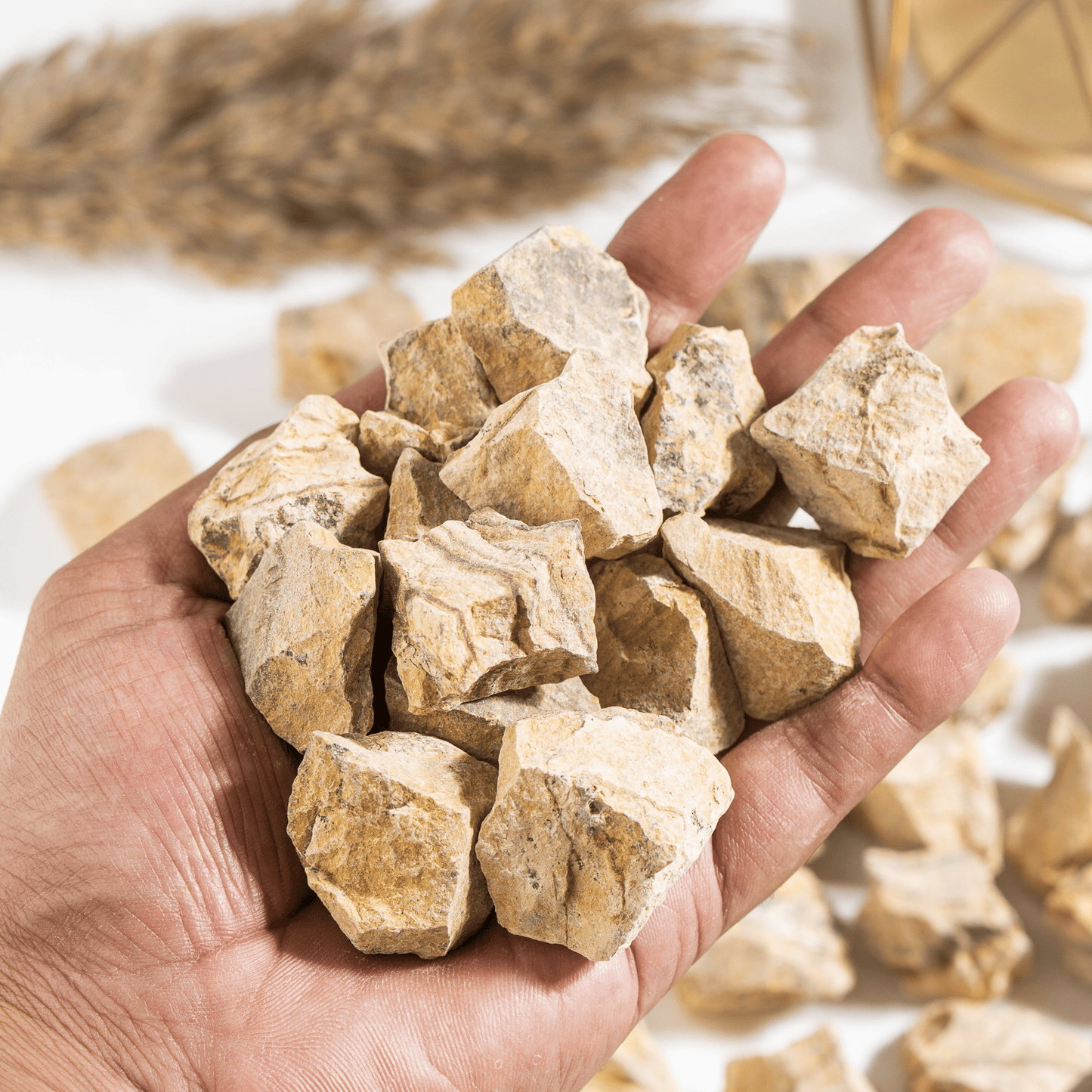 1Kg Picture Jasper Rough Natural Stones