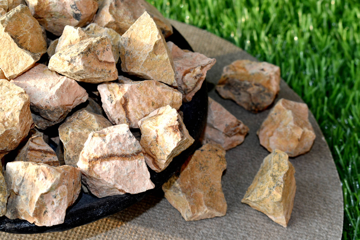 1Kg Picture Jasper Rough Natural Stones