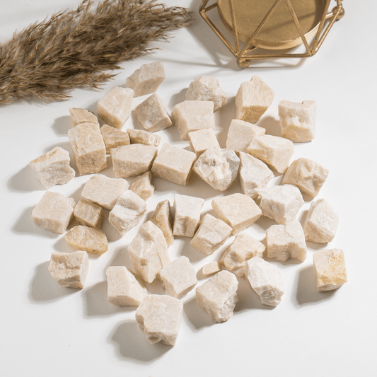 1Kg Peach Moonstone Rough Stones