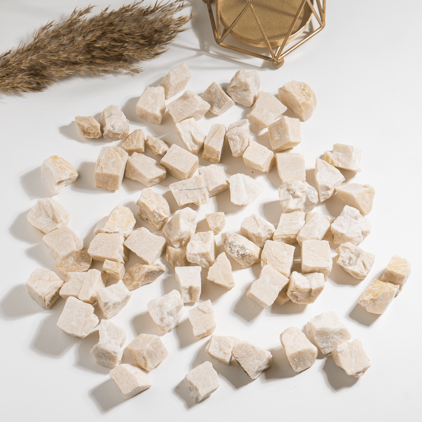 1Kg Peach Moonstone Rough Stones