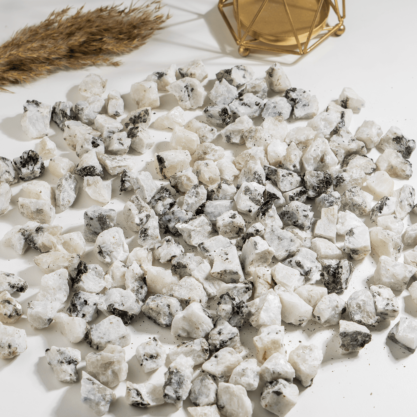 1Kg Rainbow Moonstone Rough Stones