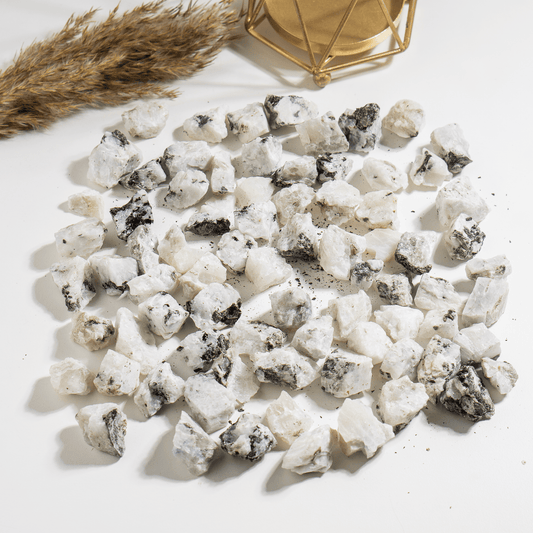 1Kg Rainbow Moonstone Rough Stones