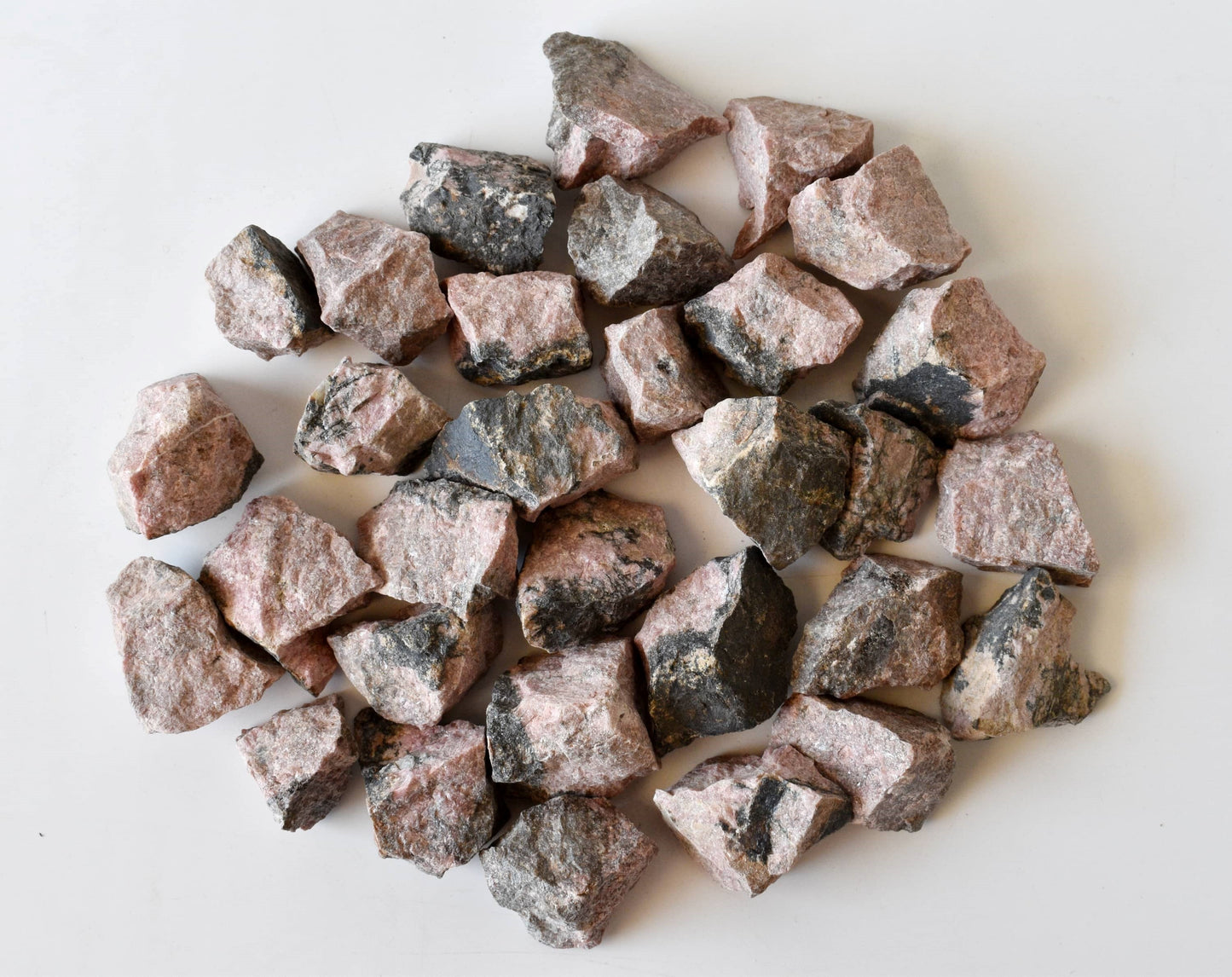 1Kg Rhodonite Rough Stones