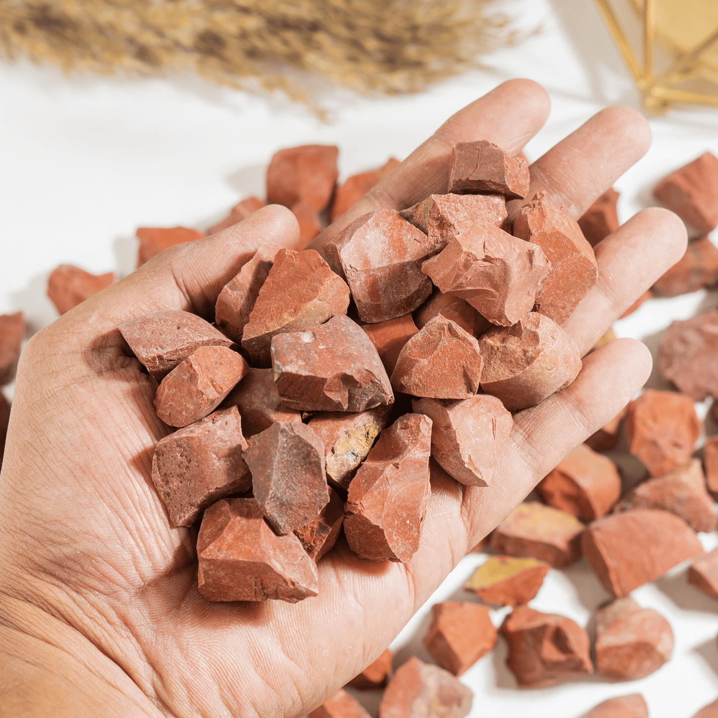 1Kg Red Jasper Rough Stones