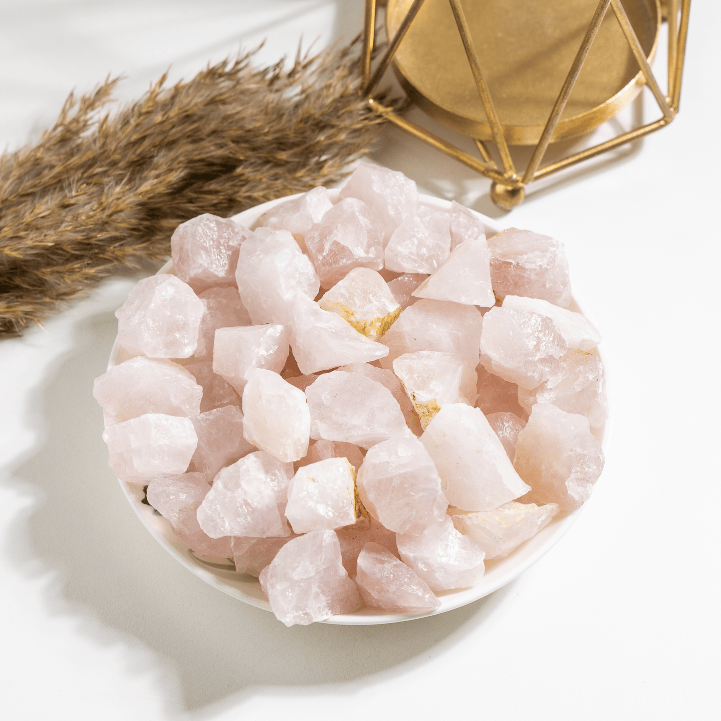 1Kg Rose Quartz Rough Stones