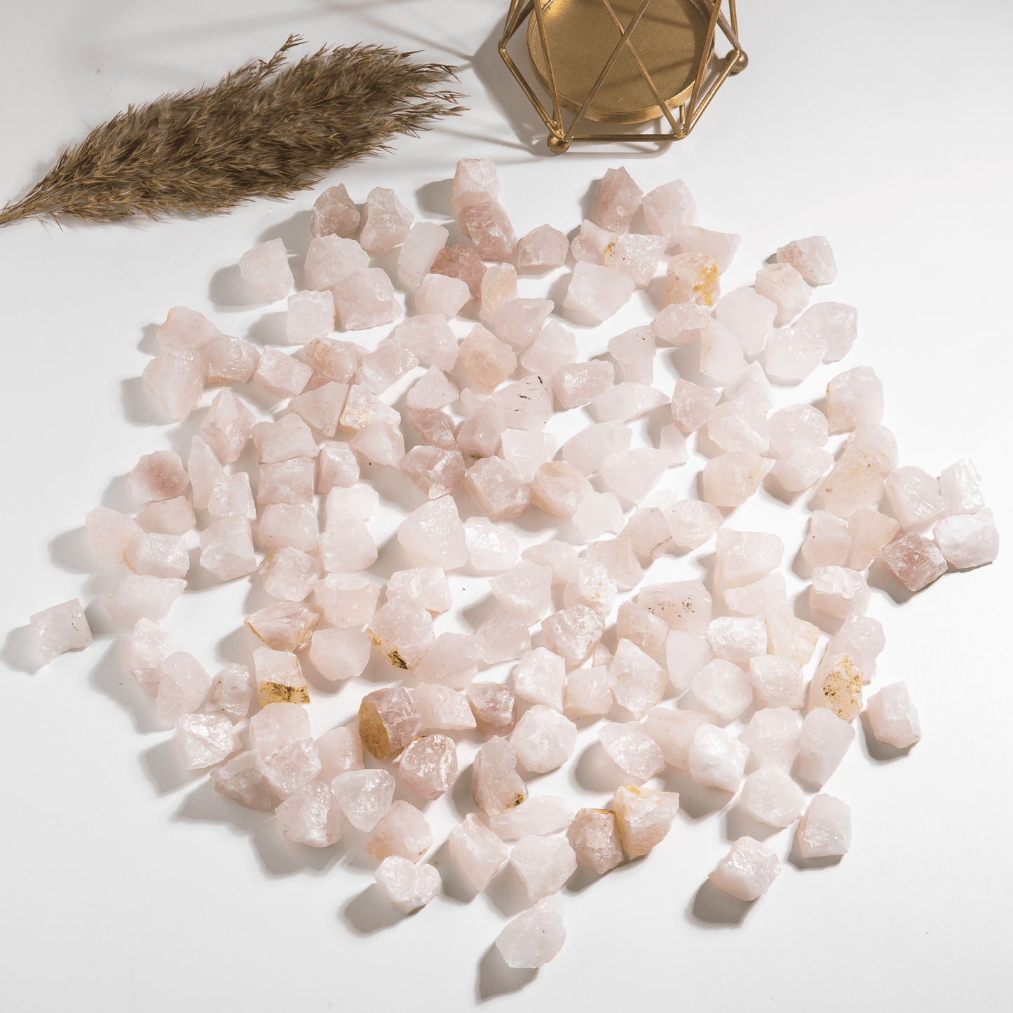 1Kg Rose Quartz Rough Stones