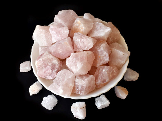 1Kg Rose Quartz Rough Stones