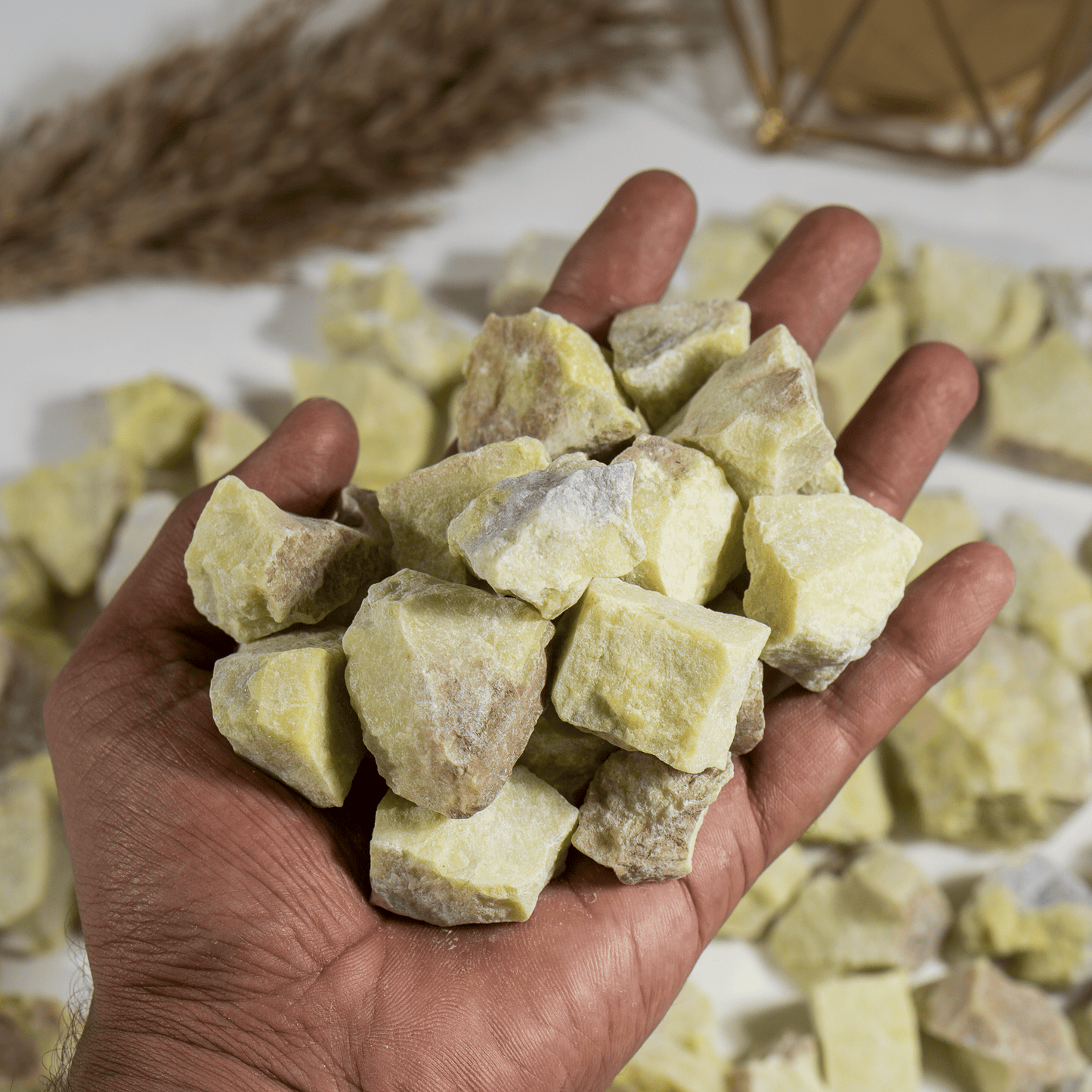 1Kg Serpentine Rough Stones