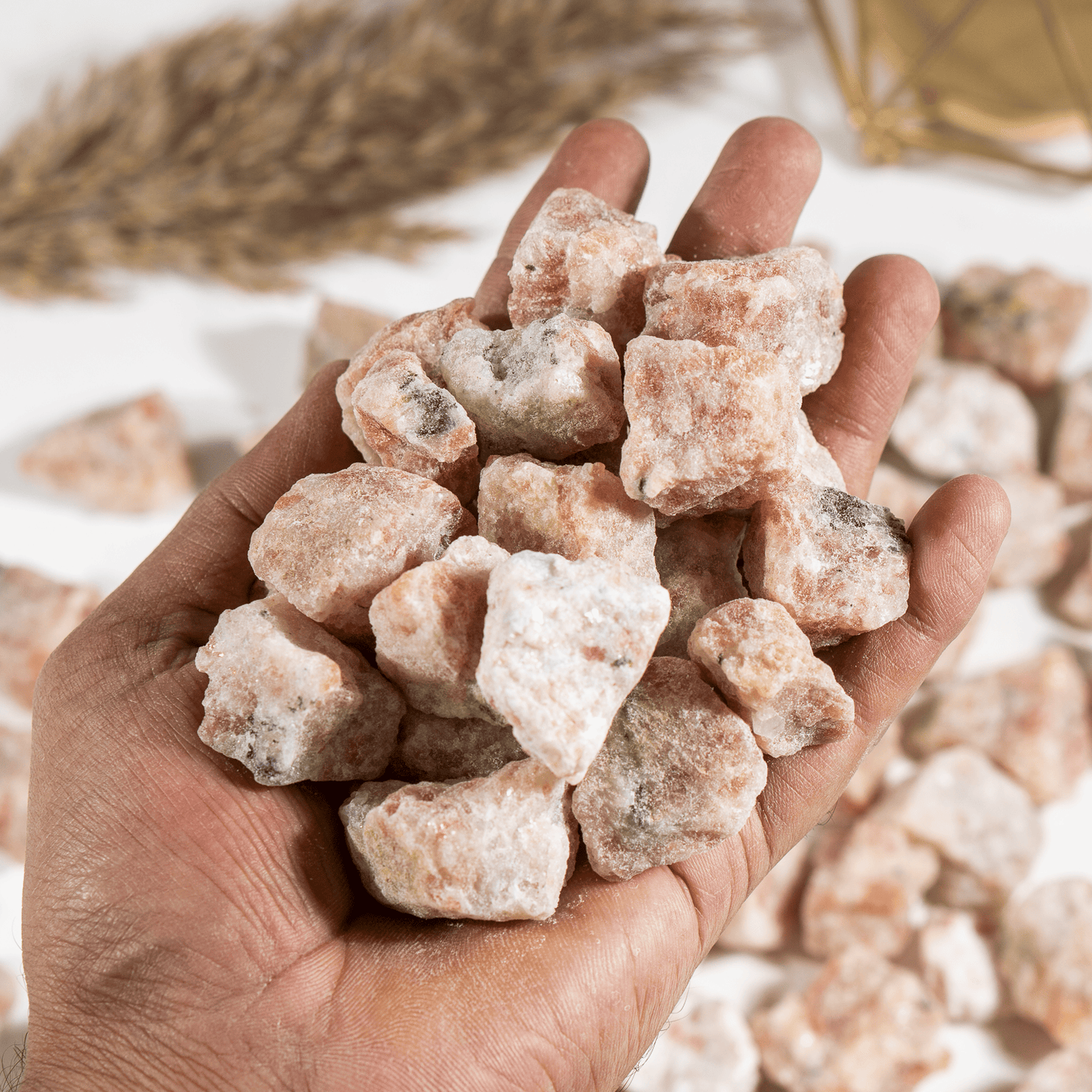 1Kg Sunstone Rough Stones