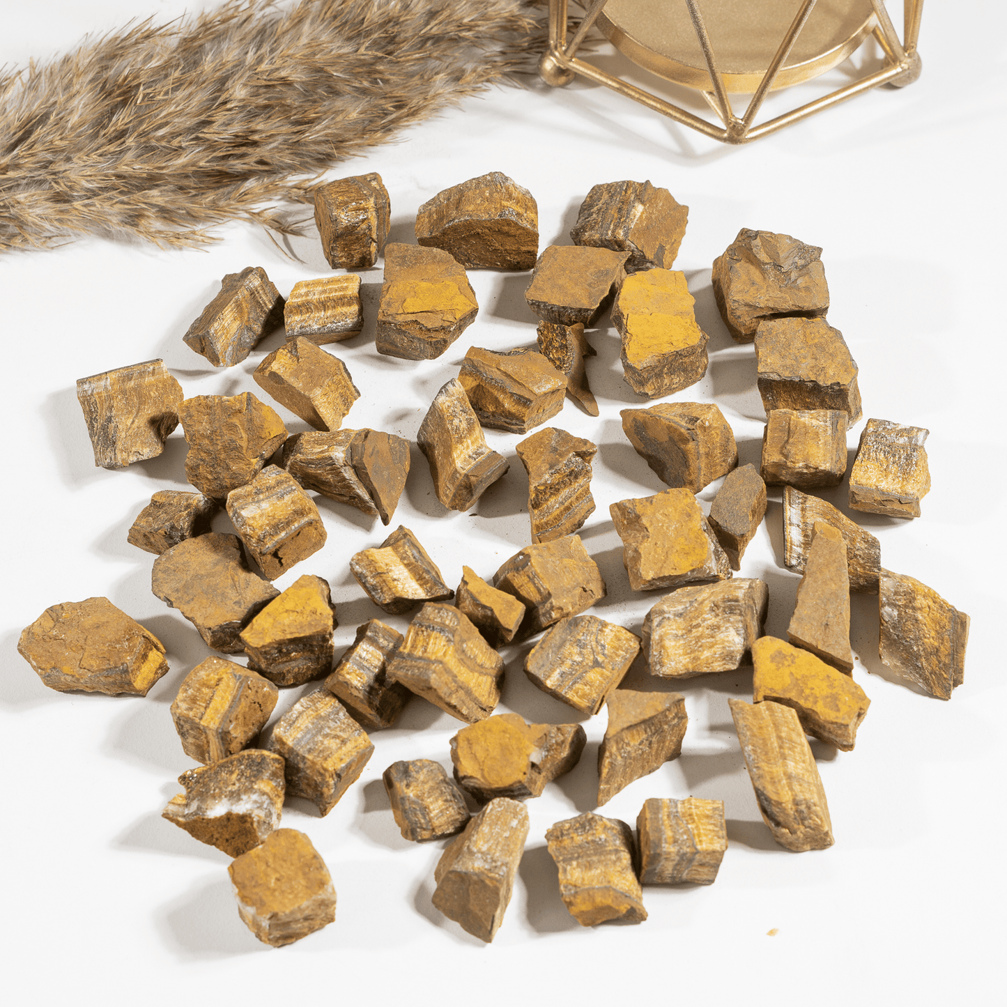 1Kg Tiger Eye Rough Stones