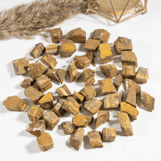 1Kg Tiger Eye Rough Stones