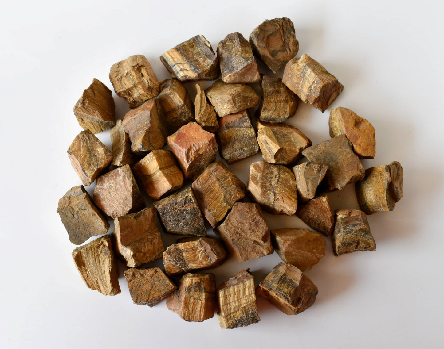 1Kg Tiger Eye Rough Stones