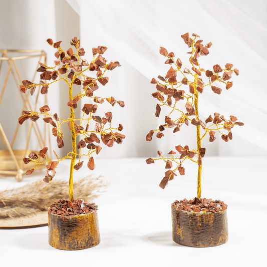 Red Jasper Crystal Tree