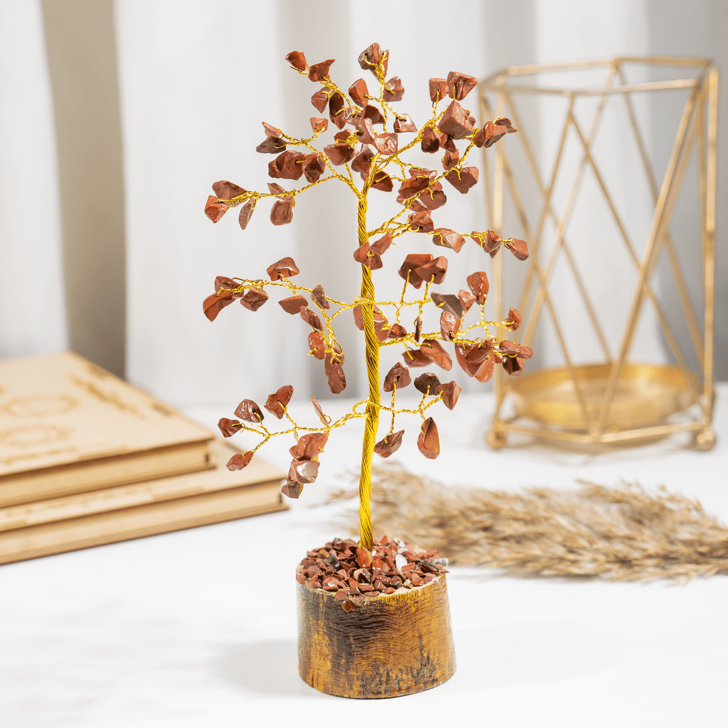 Red Jasper Crystal Tree