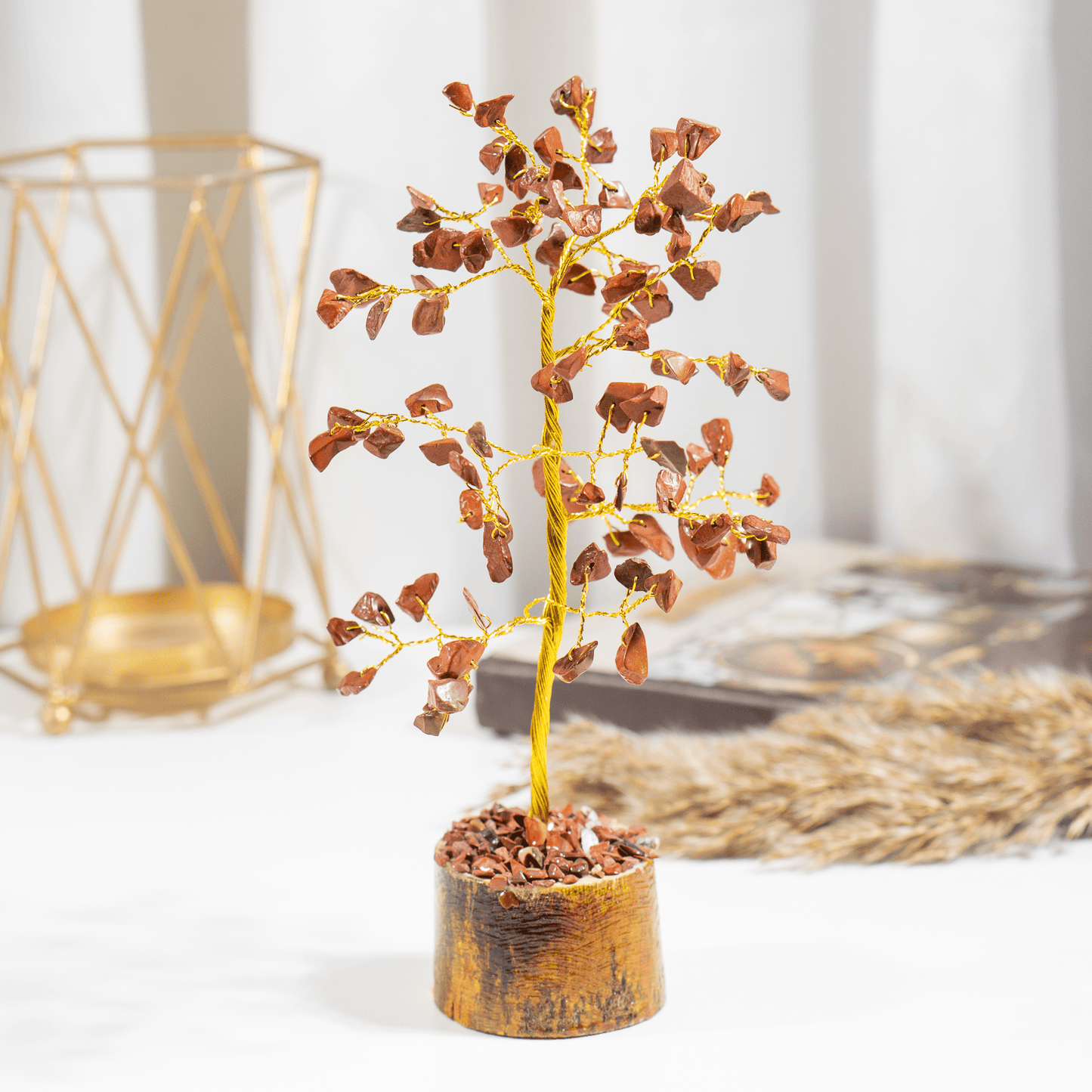 Red Jasper Crystal Tree