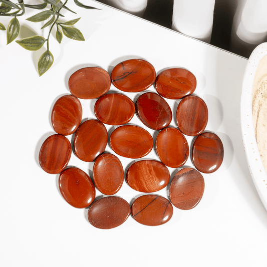 Red Jasper Worry Stones