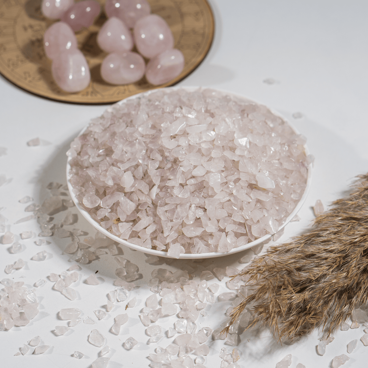 1kg Rose Quartz Gemstone Chips