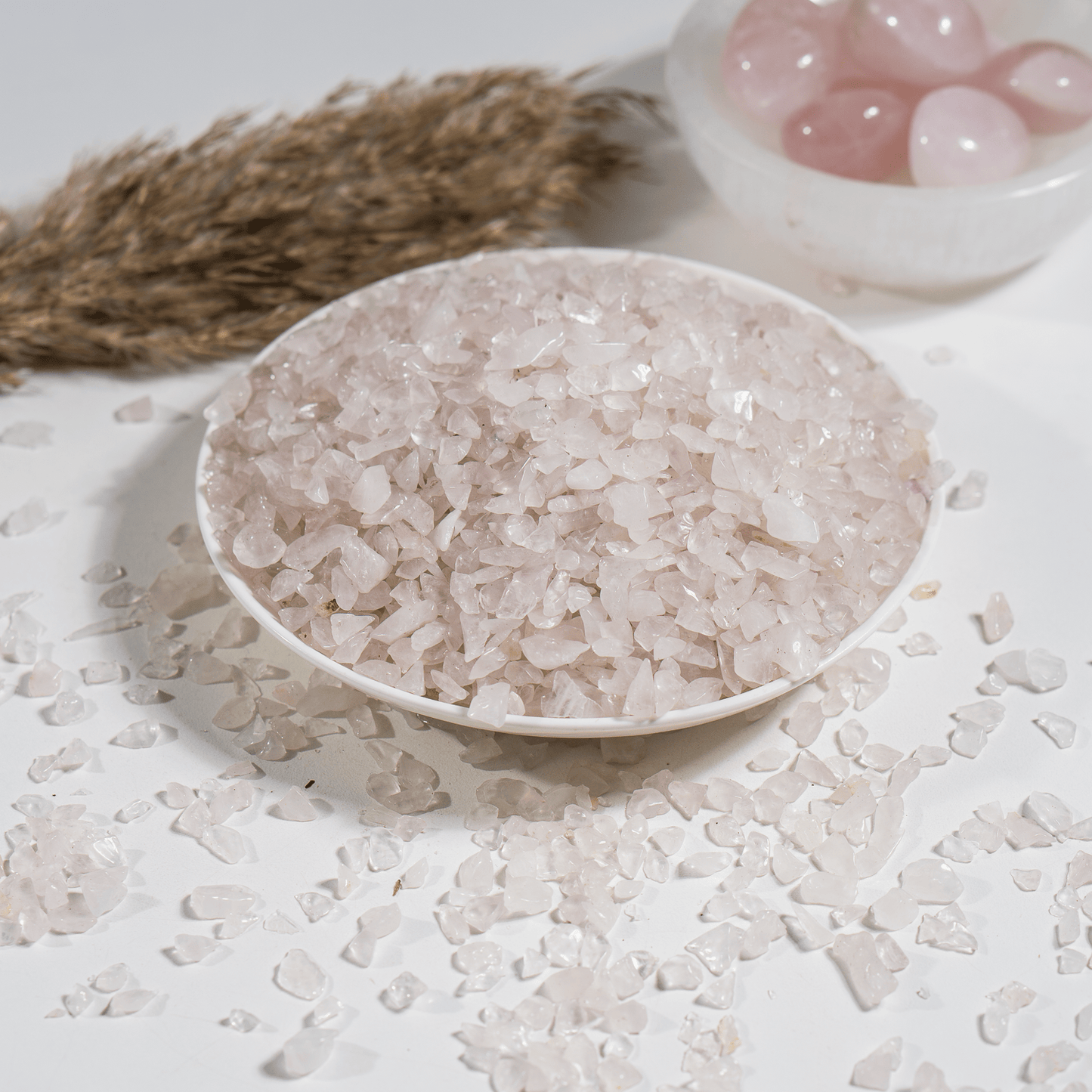 1kg Rose Quartz Gemstone Chips