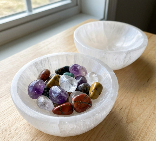 Selenite Bowls