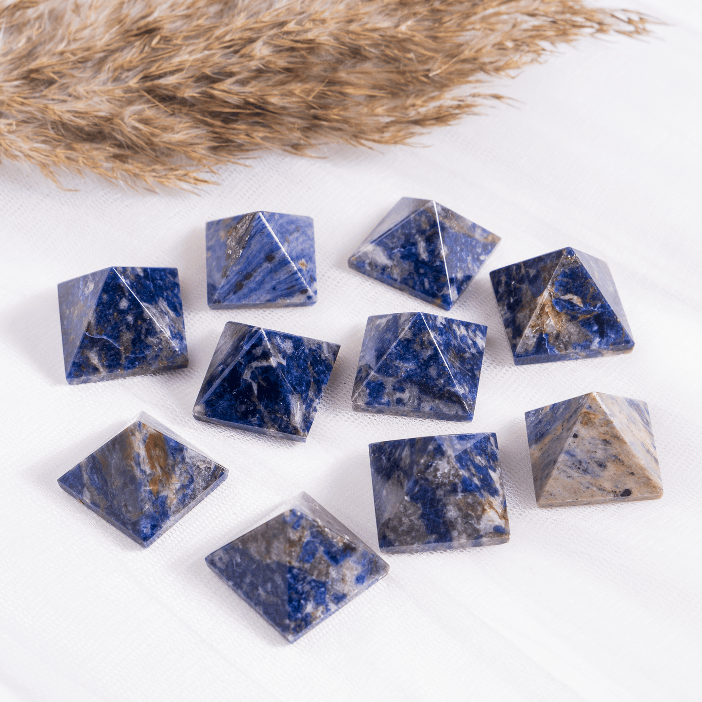 1" Sodalite Crystal Pyramids