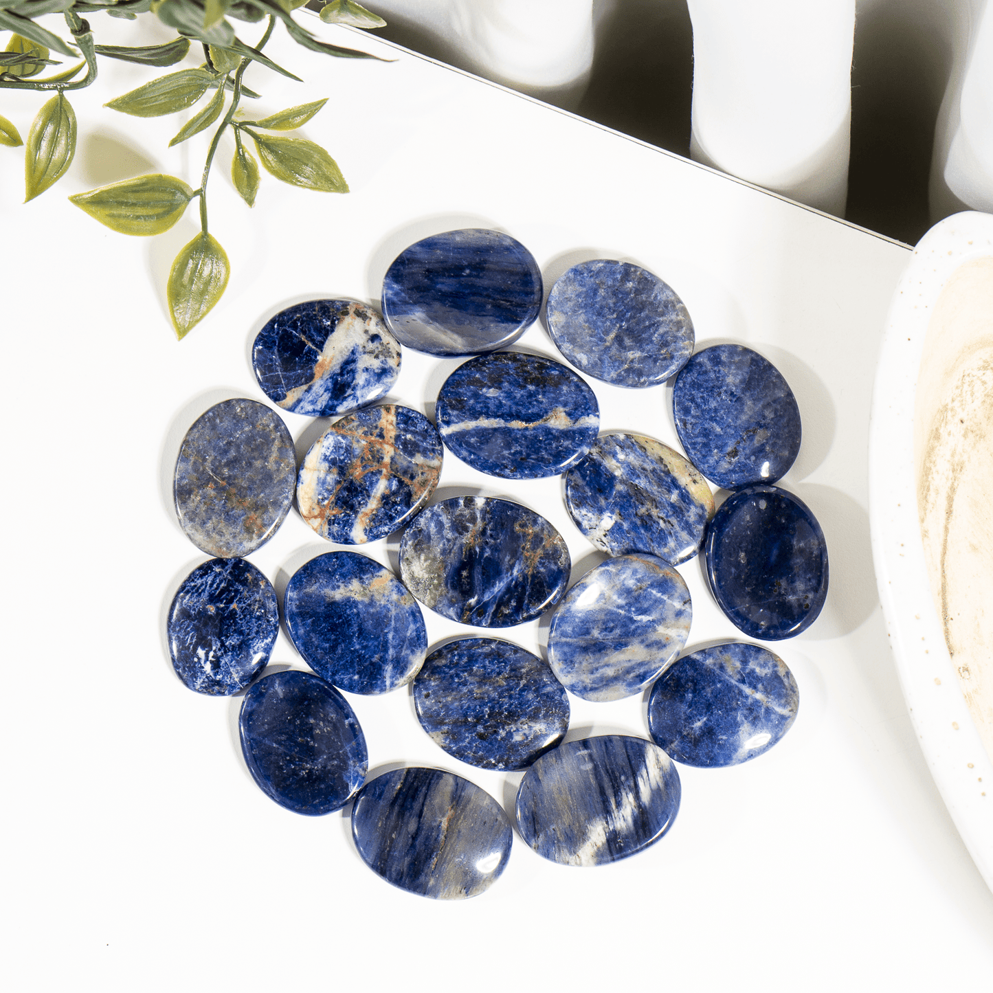 Sodalite Worry Stones
