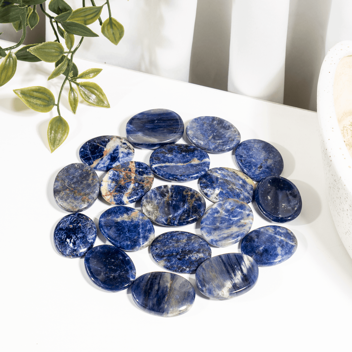 Sodalite Worry Stones