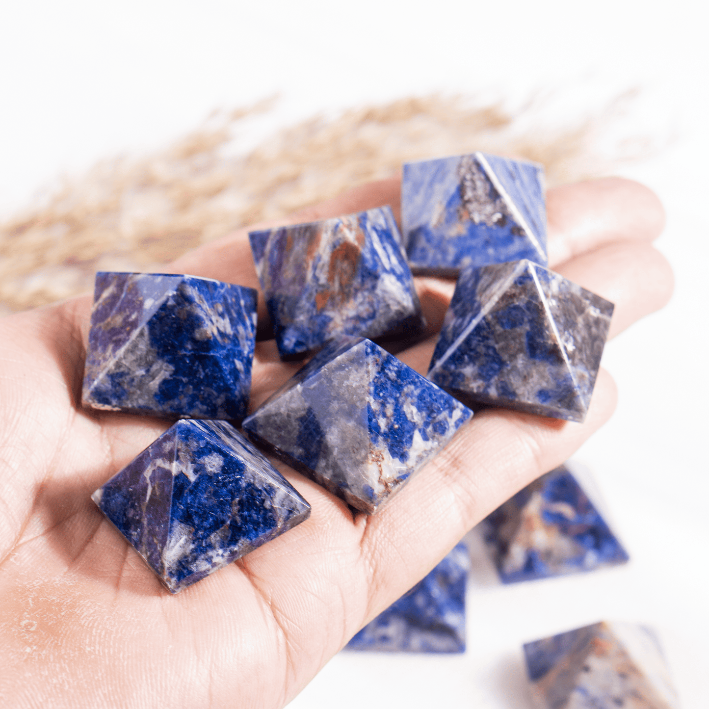 1" Sodalite Crystal Pyramids