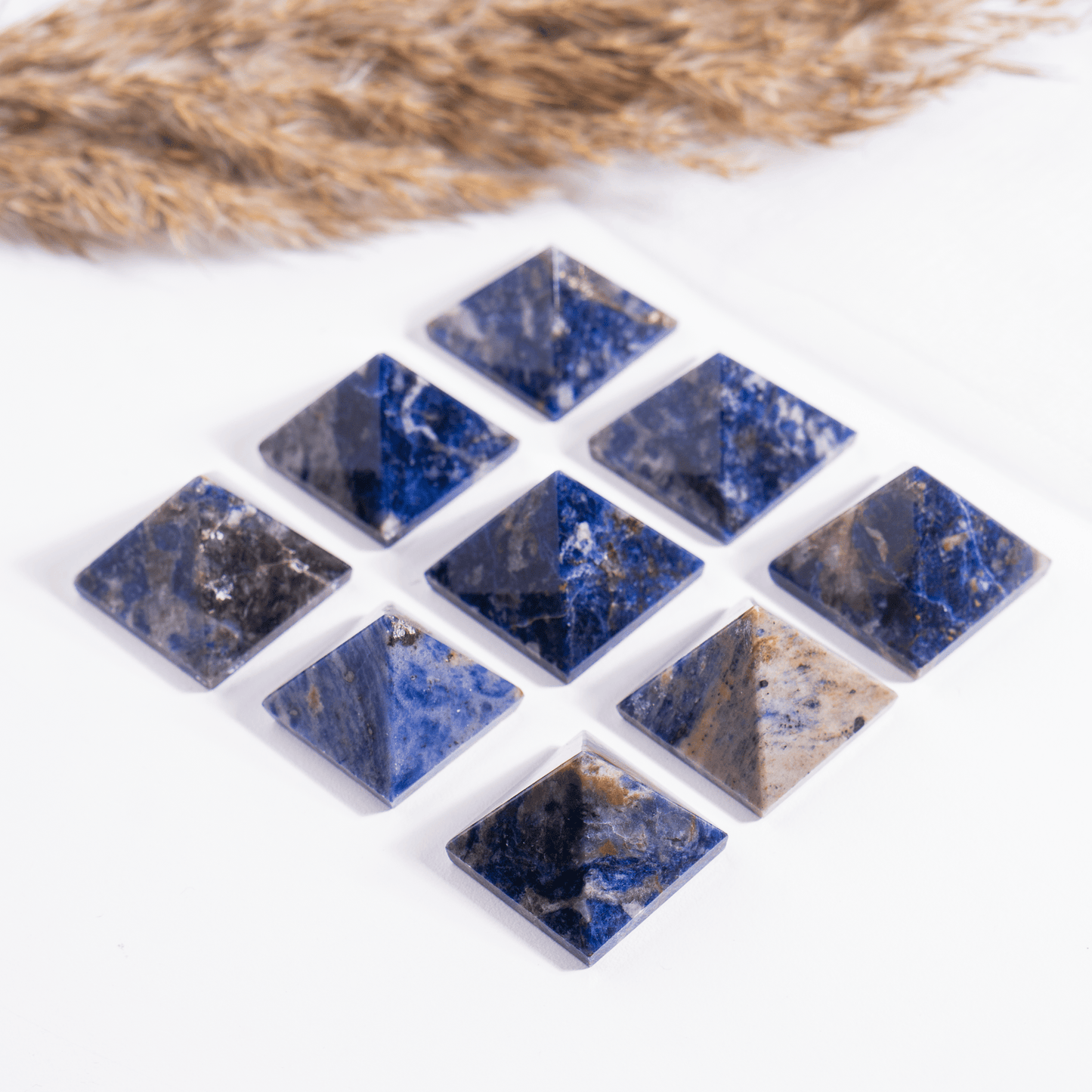 1" Sodalite Crystal Pyramids