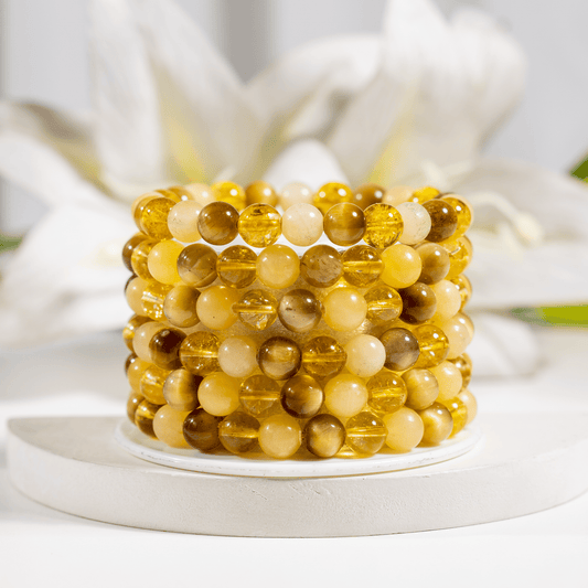 SOLAR PLEXUS Chakra Gemstone Bracelet